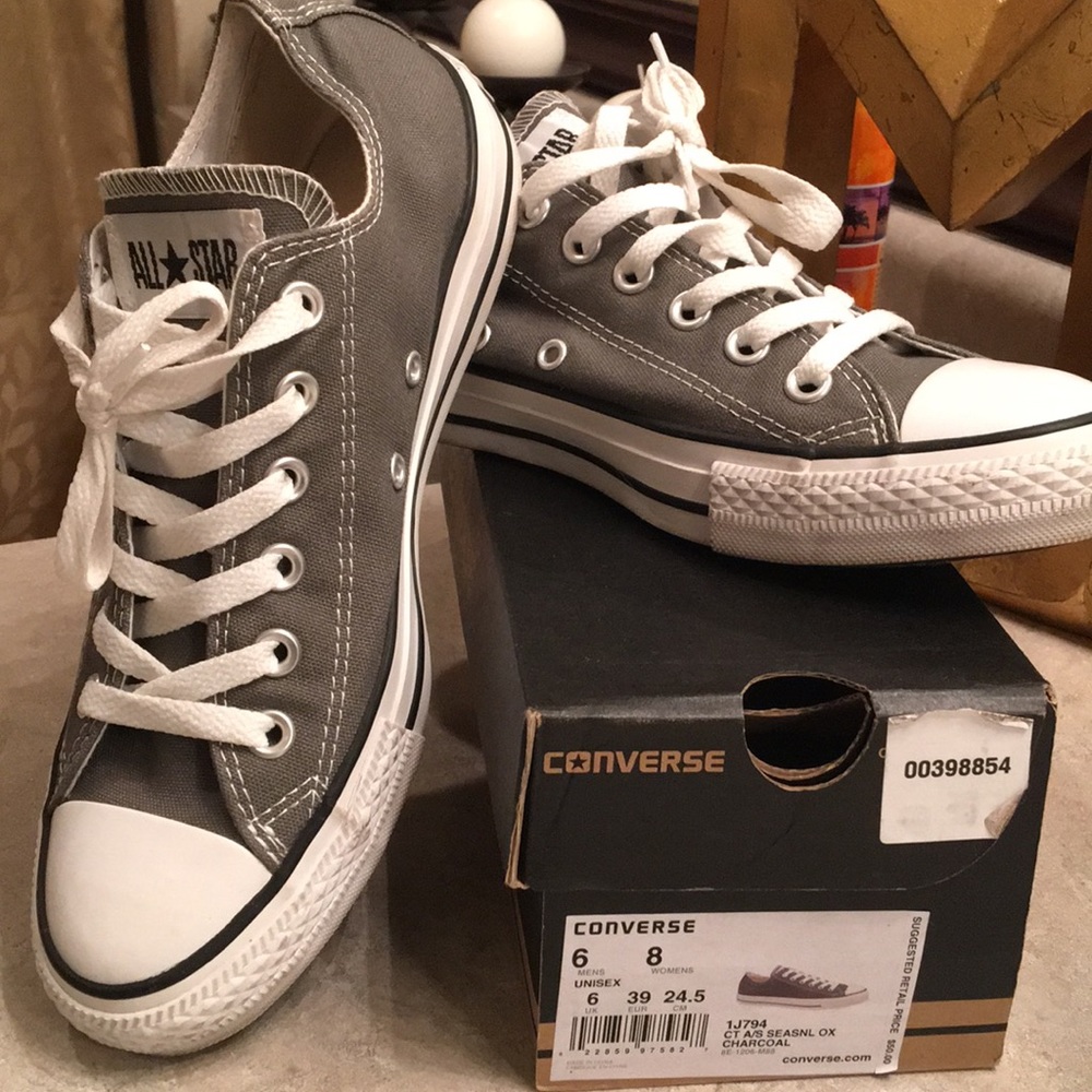 Grey Converse